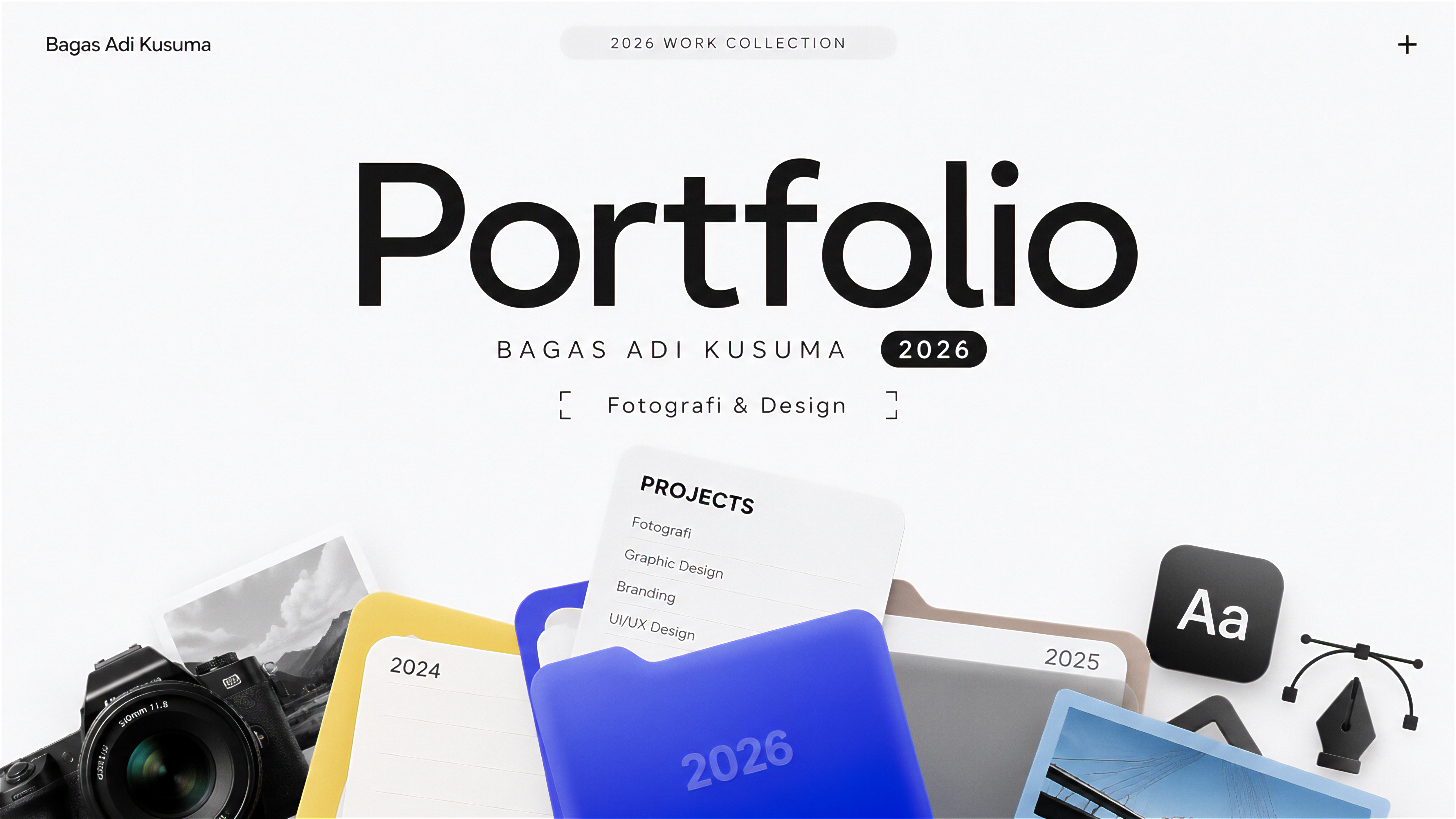 Bagas Adi Kusuma portfolio hero